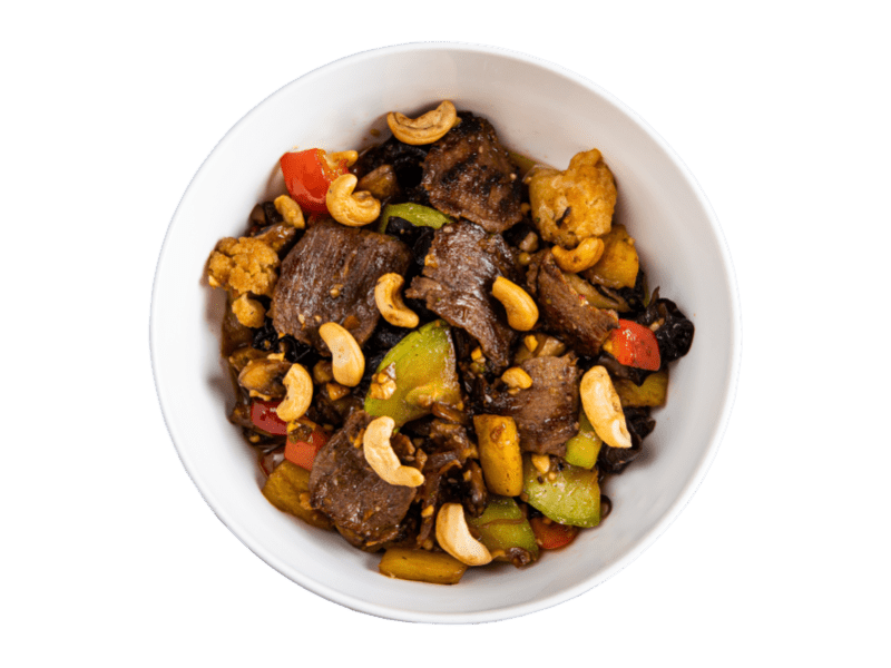 Говядина с ОВОЩАМИ И КЕШЬЮ