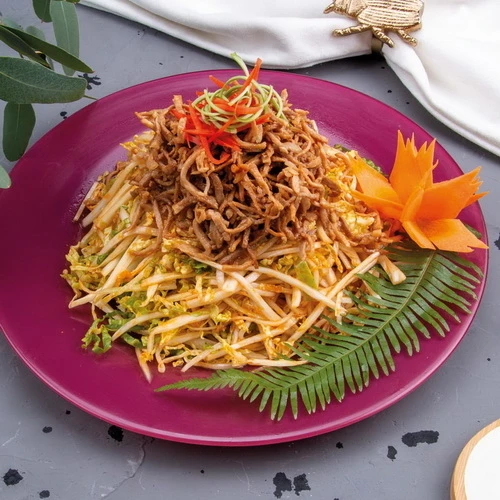 Салат пекинский с мясом