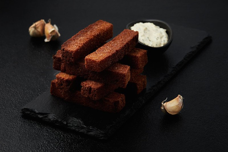 Чесночные гренки 