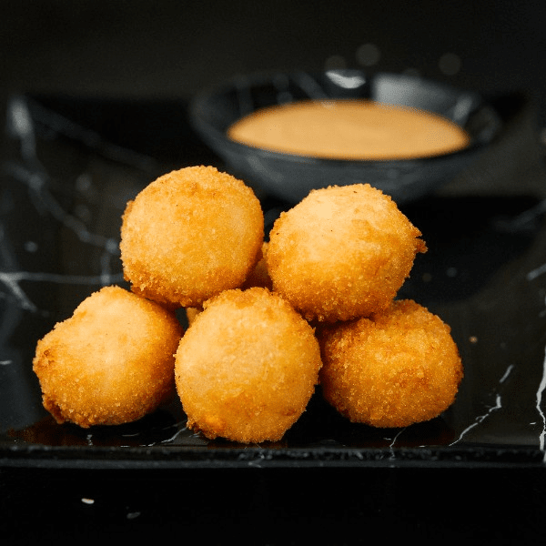 Сырные шарики с креветкой 