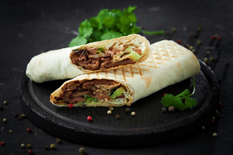 Шаурма с бараниной 