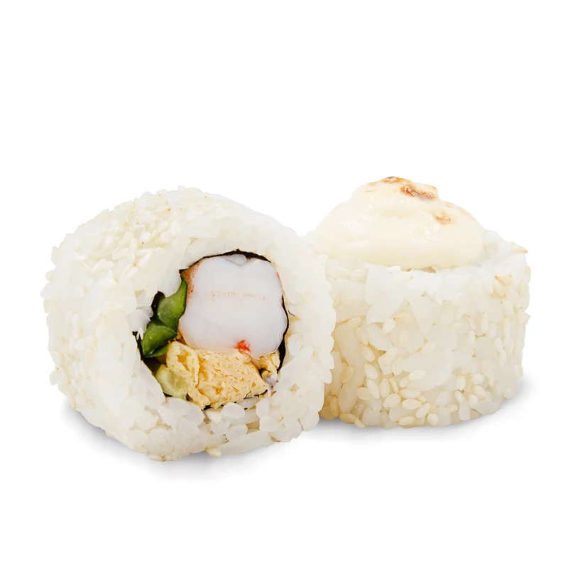 Запеченный ролл Эби терияки вайб 