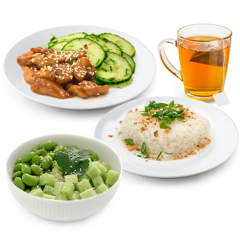 Бенто курица с соусом терияки