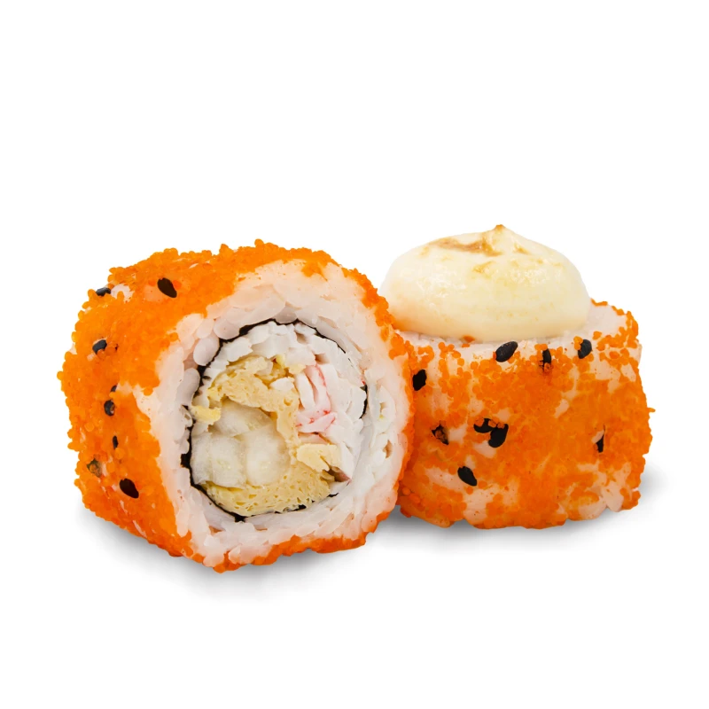 Запеченный ролл теплый Крабстер 