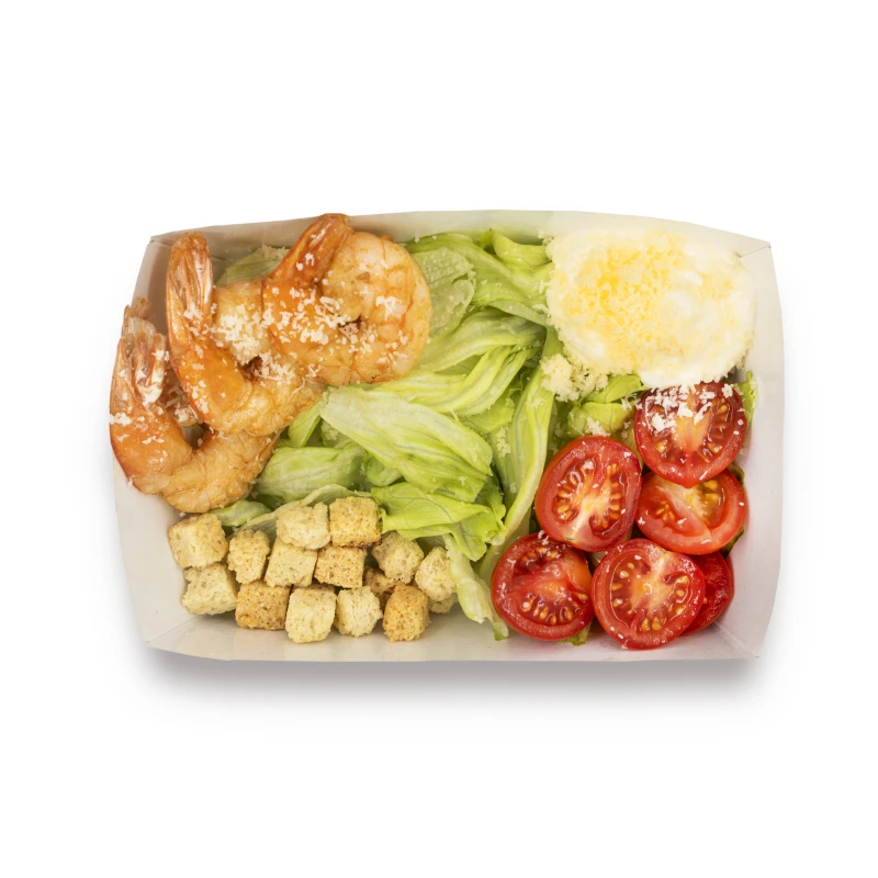 Салат с креветками