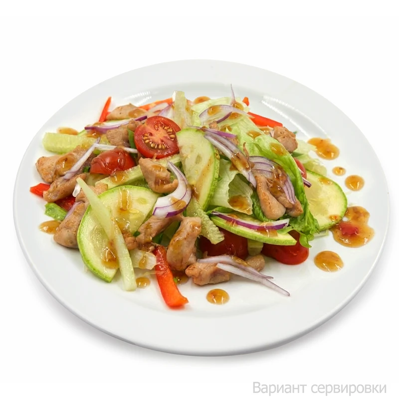 Салат Курочка & Соус манго-чили