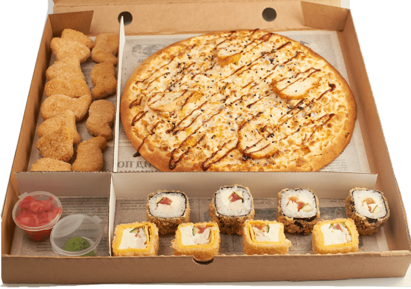 Комбо наборы пицца. Комбо-набор. Набор пицца и роллы. Combo набор пицц. Пицца роллы наггетсы.
