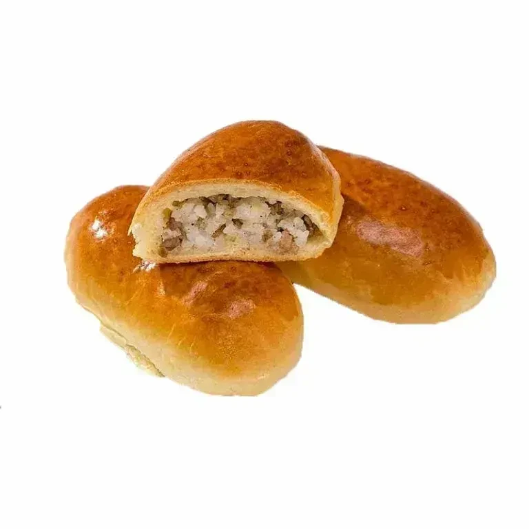 Пирожок мясо-рис
