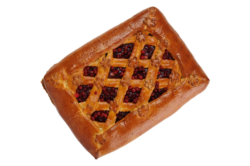 Заказной Пирог с брусникой
