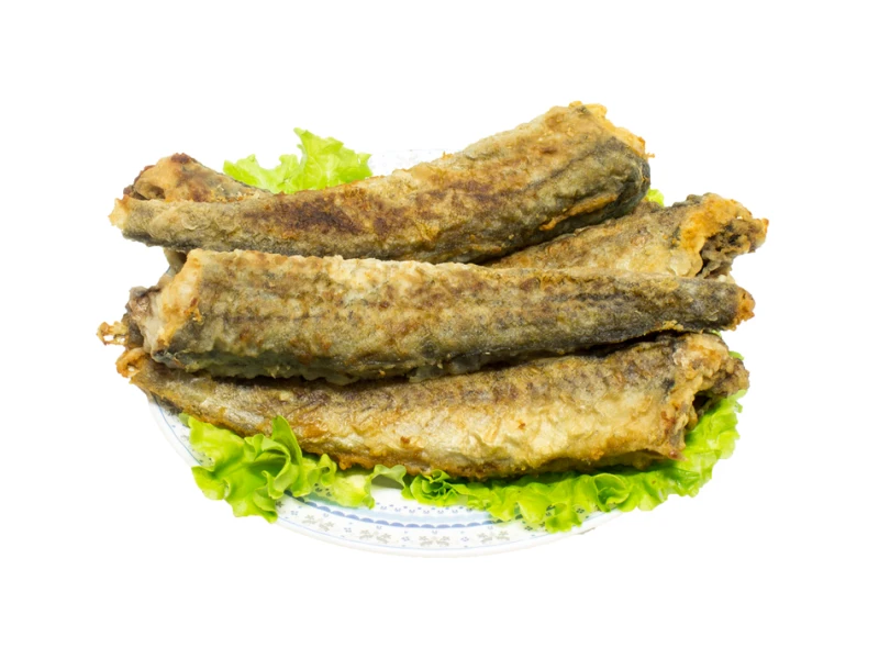 Минтай тушка жареный 100гр.