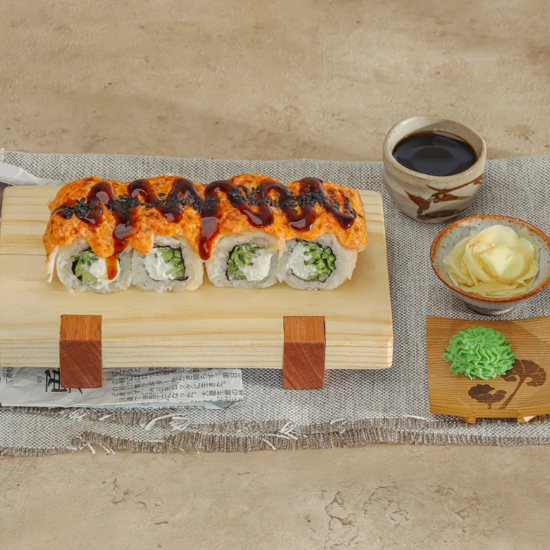 Поцелуй гейши с креветкой 