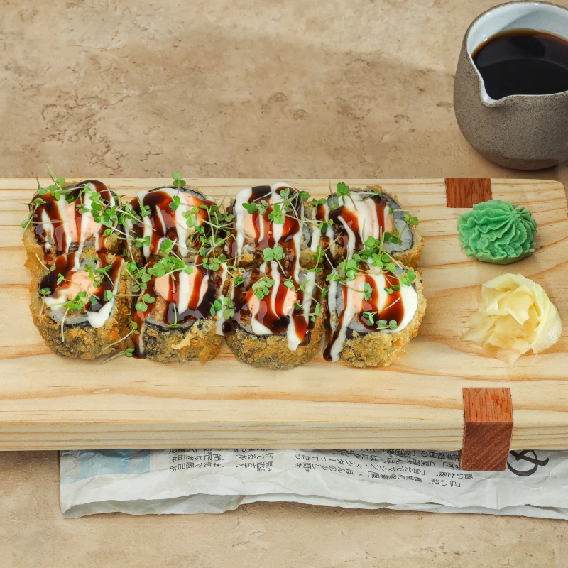 Лосось Темпура Ролл