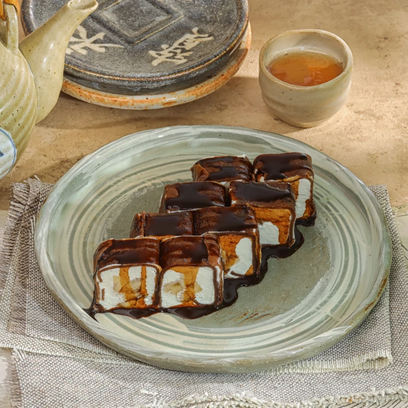 Десертный ролл с бананом