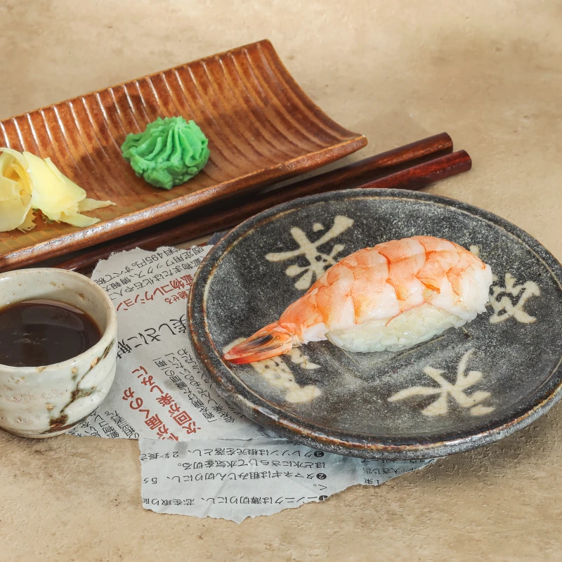 Нигири с креветкой