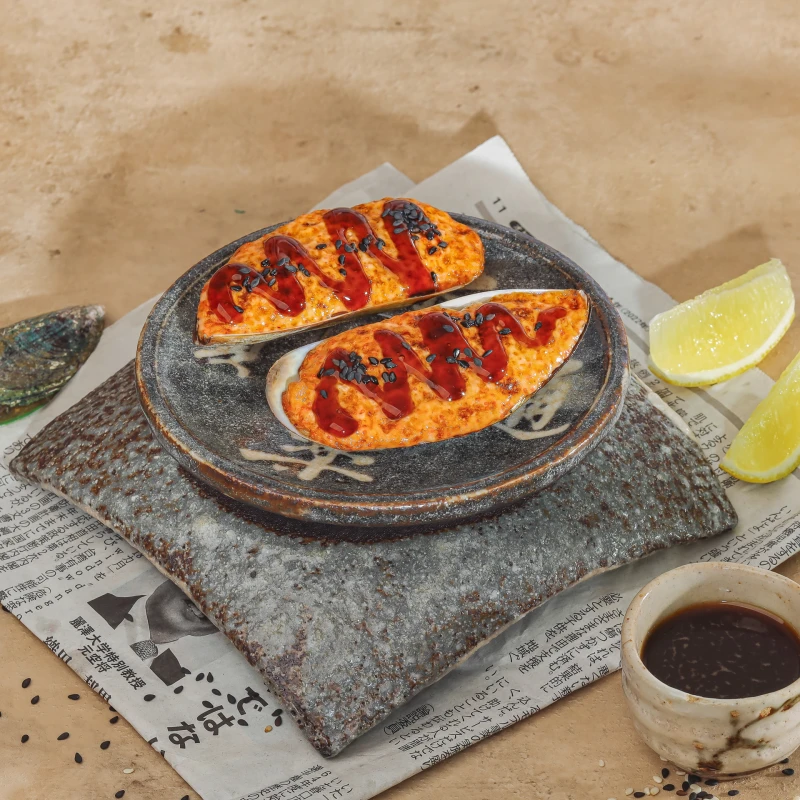 Мидии в соусе спайси 2шт