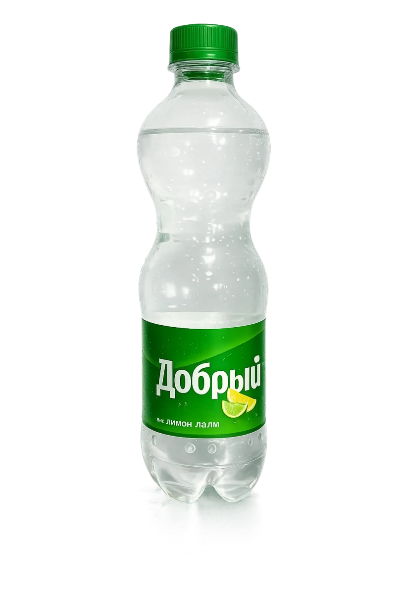 Газ.вода Добрый лимон/лайм 0,5л