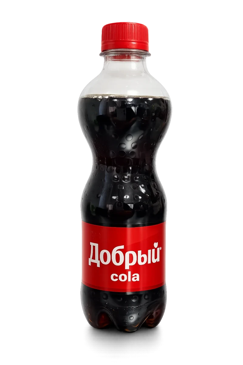 Газ.вода Добрый кола 0,5л