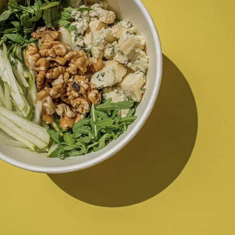 Салат с Грушей и Горгонзолой