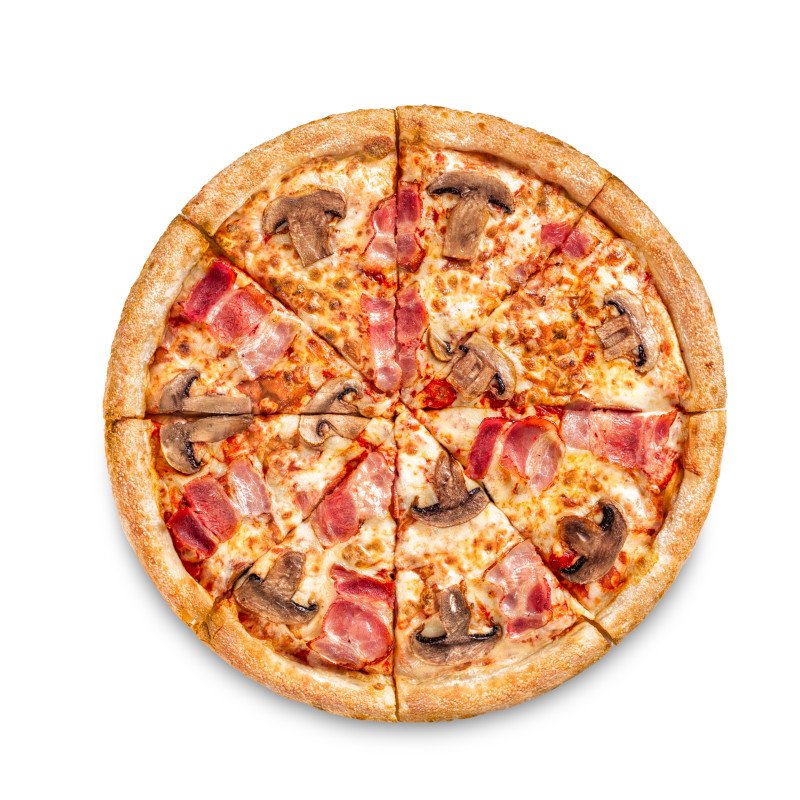 Бекон и грибы 35 см