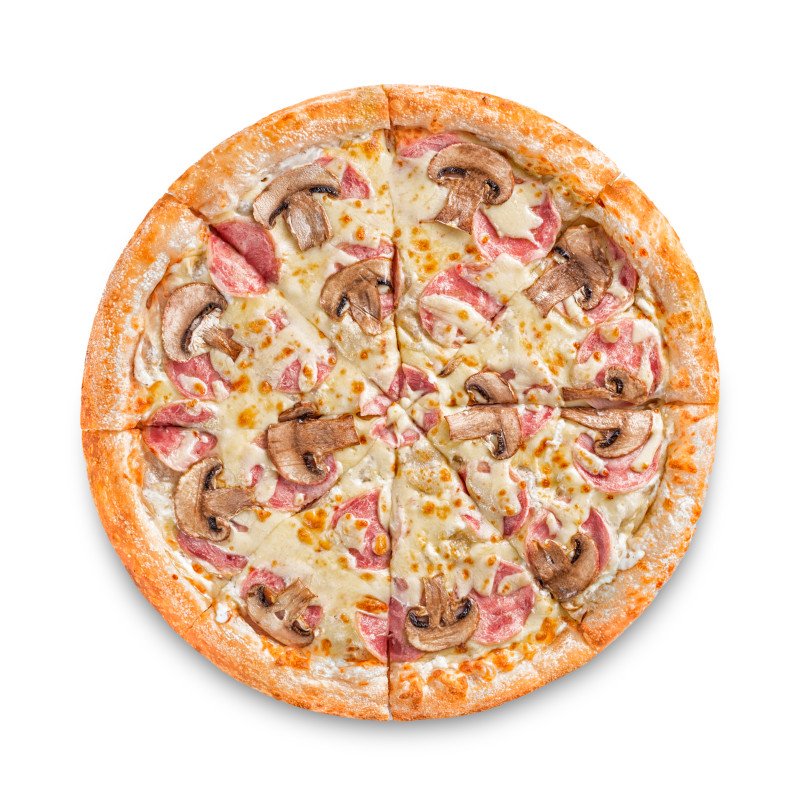 Ветчина и грибы 35 см 