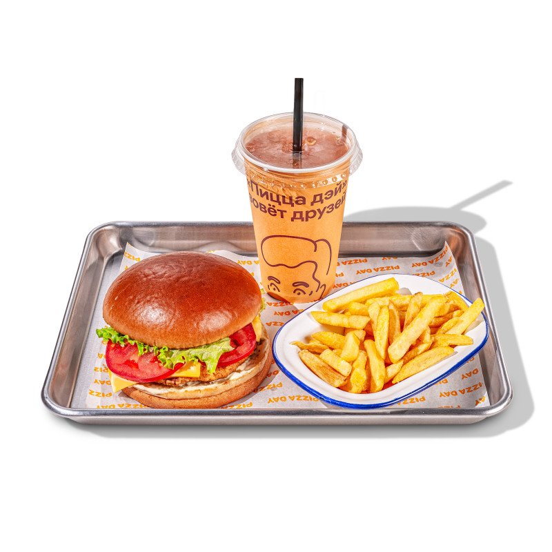 Бургер Chicken Day Комбо 