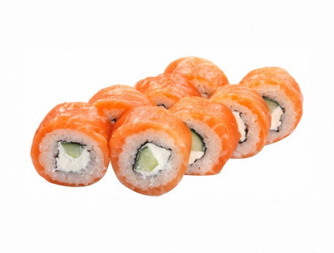 Роллы Филадельфия с огурцом