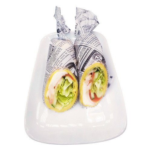 Фреш рап с копченой грудкой