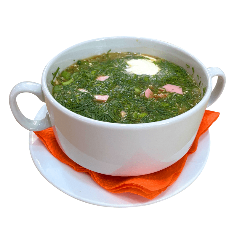 Окрошка с майонезом