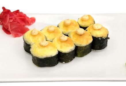 Запеченные роллы с креветкой