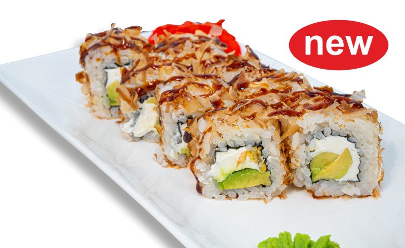 Роллы Бонито со стружкой тунца