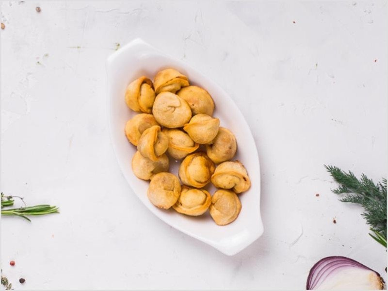 Пельмени жареные, 160гр 