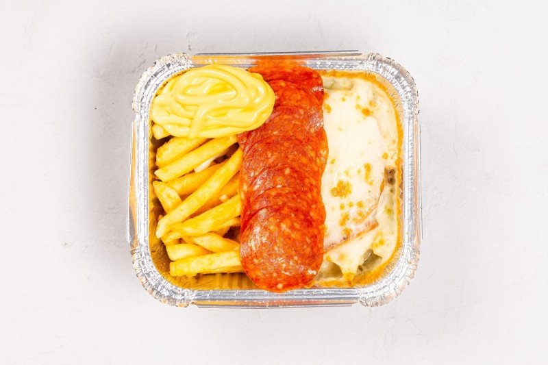 Фондю пепперони