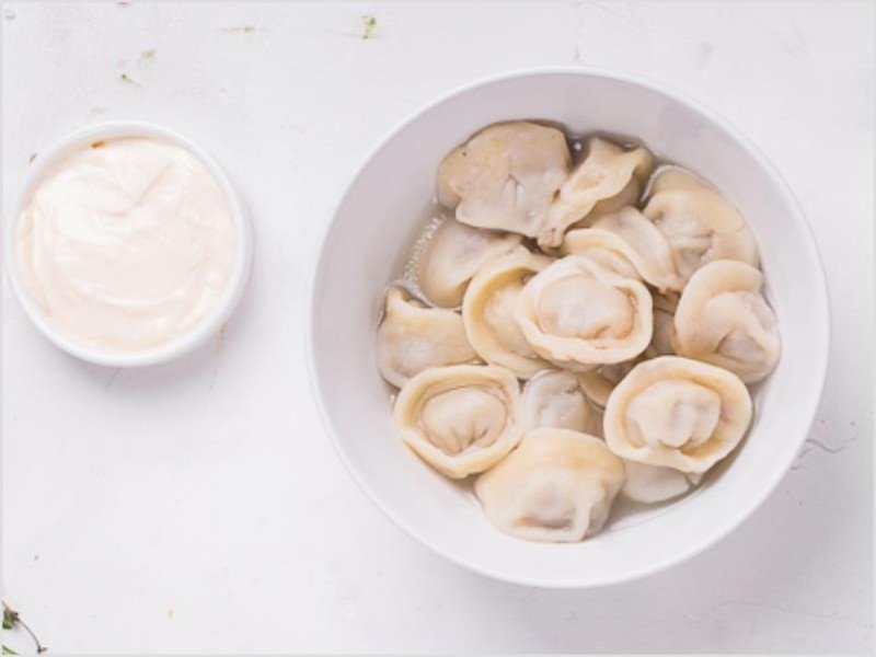 Пельмени по-домашнему без бульона