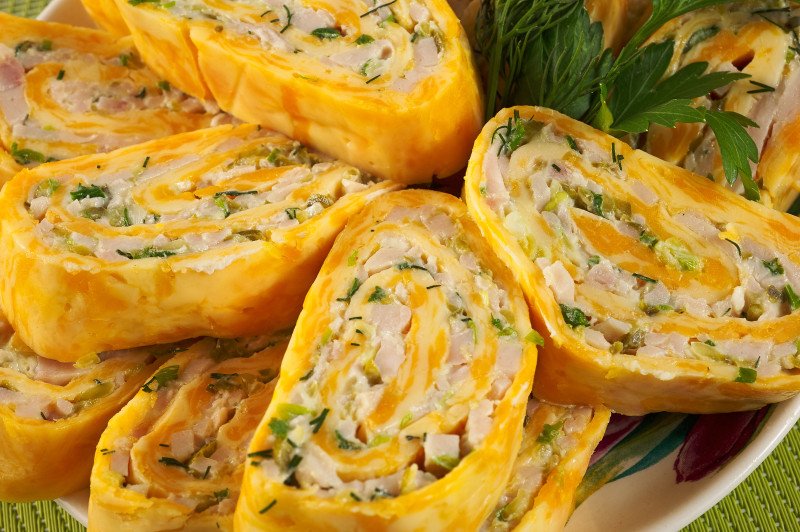 Сырный рулет 