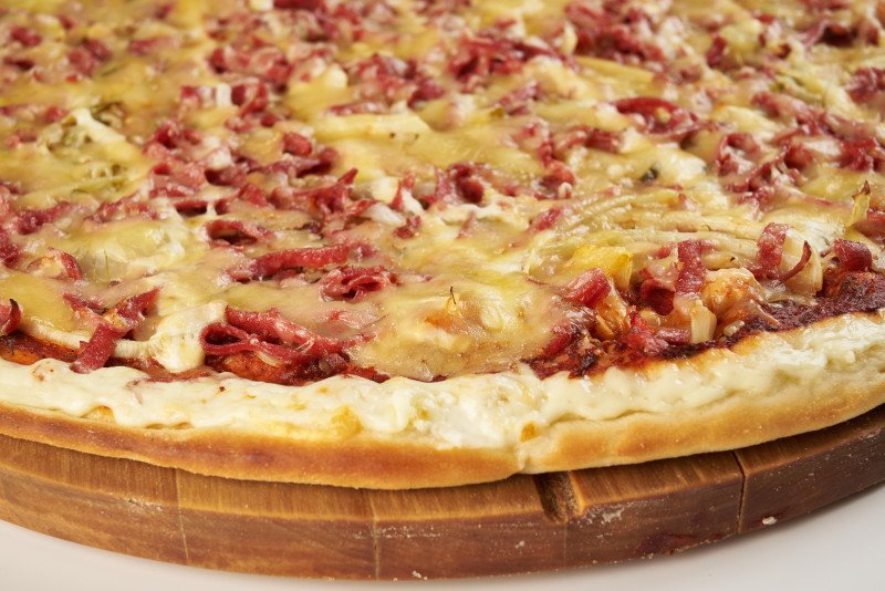 Пицца "Вкусняшка" (на пышном тесте)