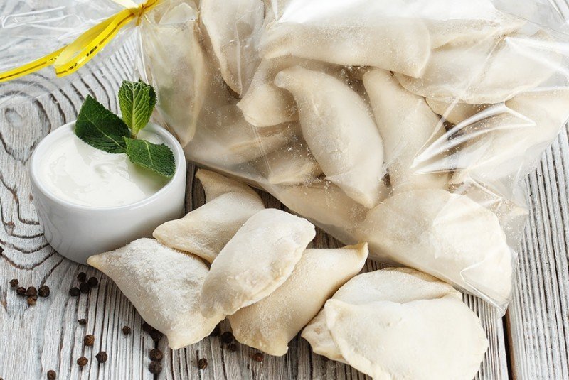 Вареники с капустой п/ф