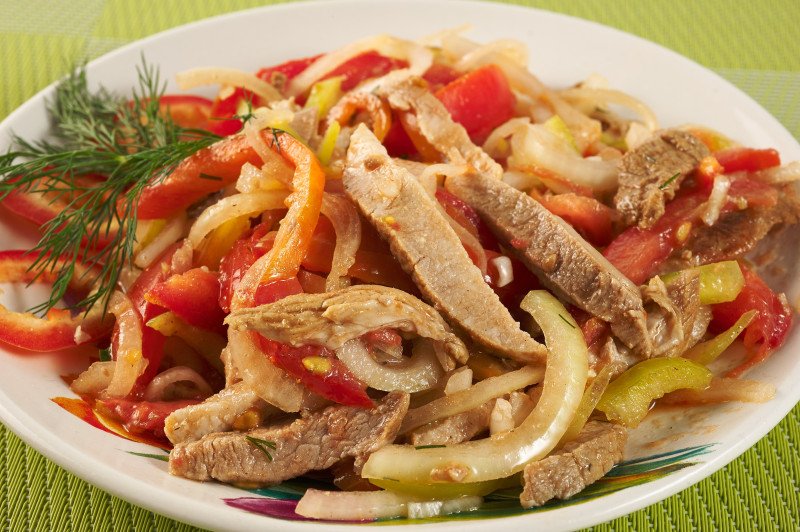 Салат "Каприз"