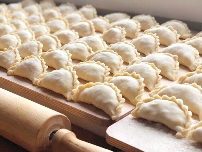 Вареники с вишней п/ф