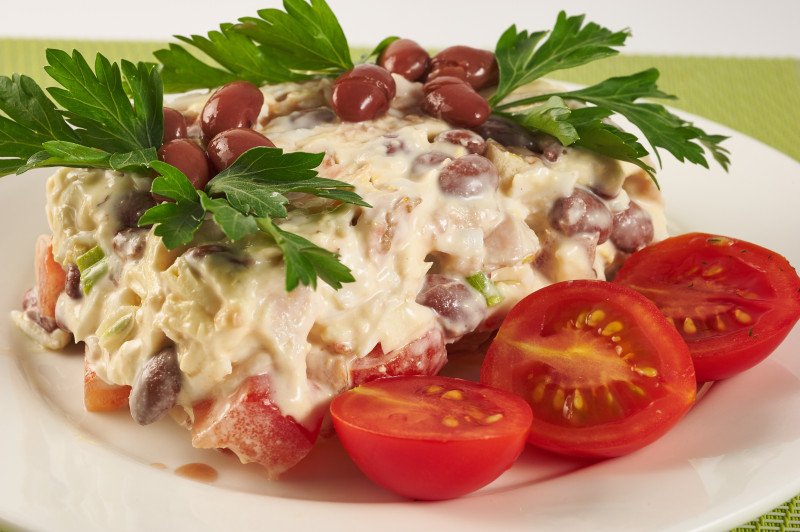 Салат "Фасолька"