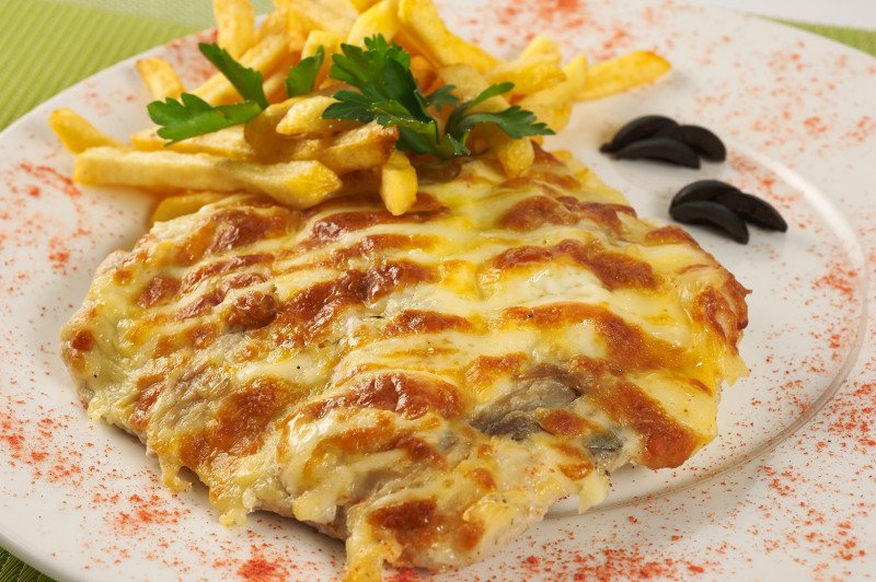 Филе куриное с помидором 