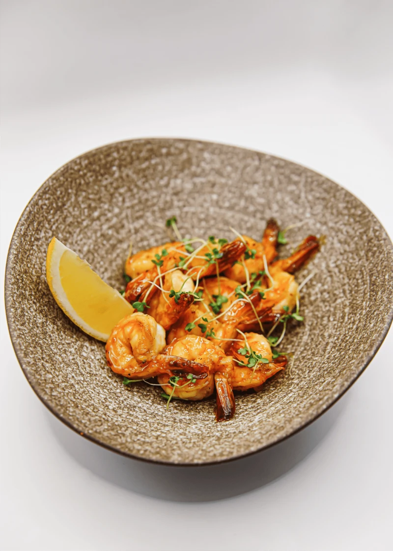 Креветки гриль 