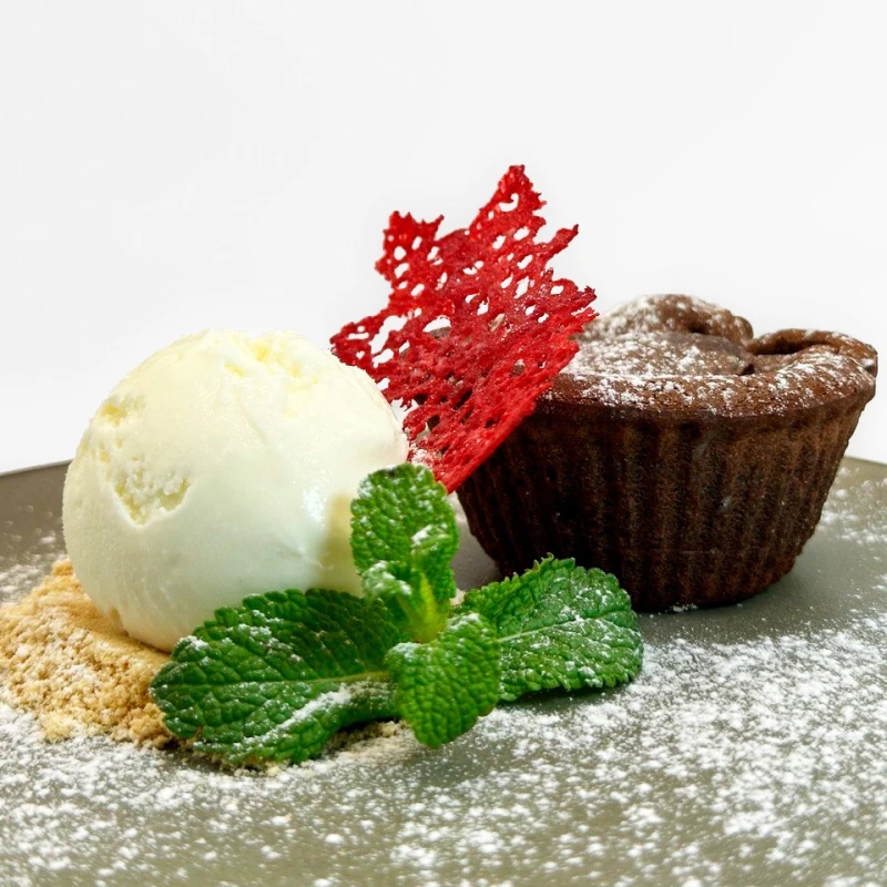 Шоколадный фондан 