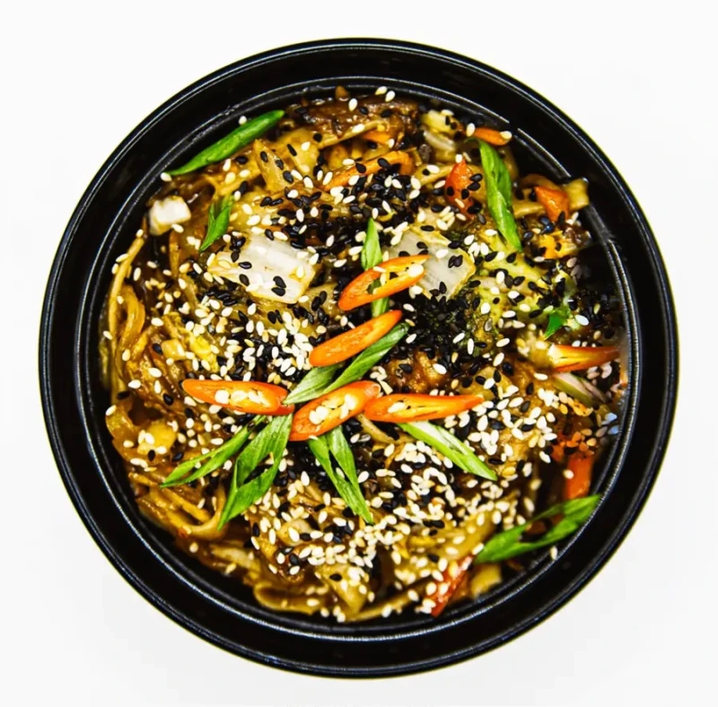 Удон с курицей