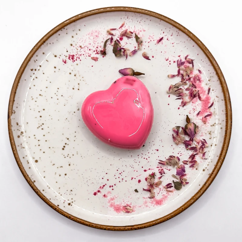 Панна-котта с клубничным мармеладом