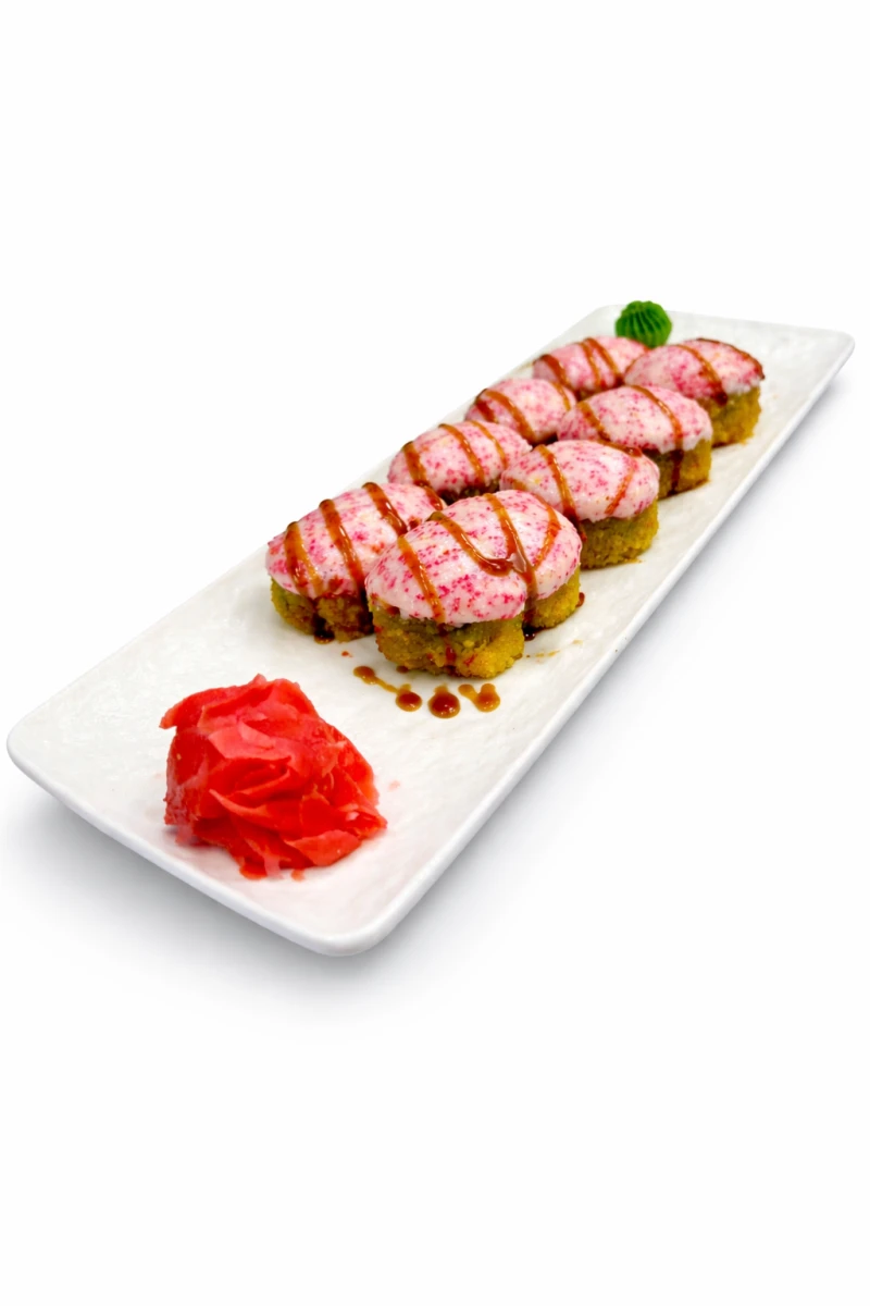 Ролл Цезарь запечённый