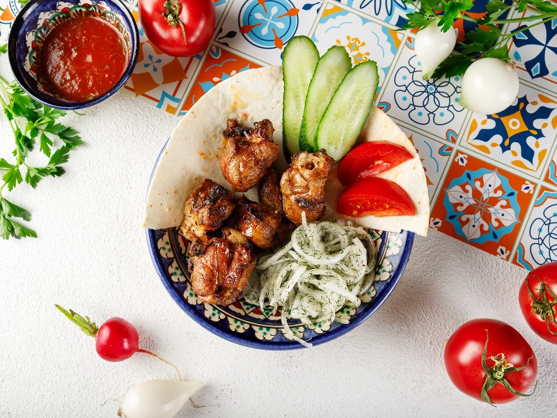 Шашлык из говядины