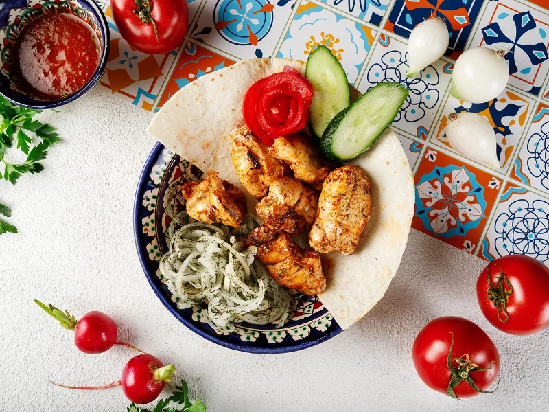 Шашлык из курицы