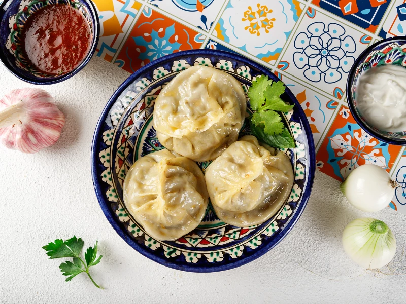 Манты с бараниной, 1пор/3шт