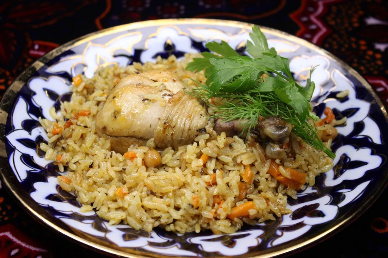 Плов с курицей 