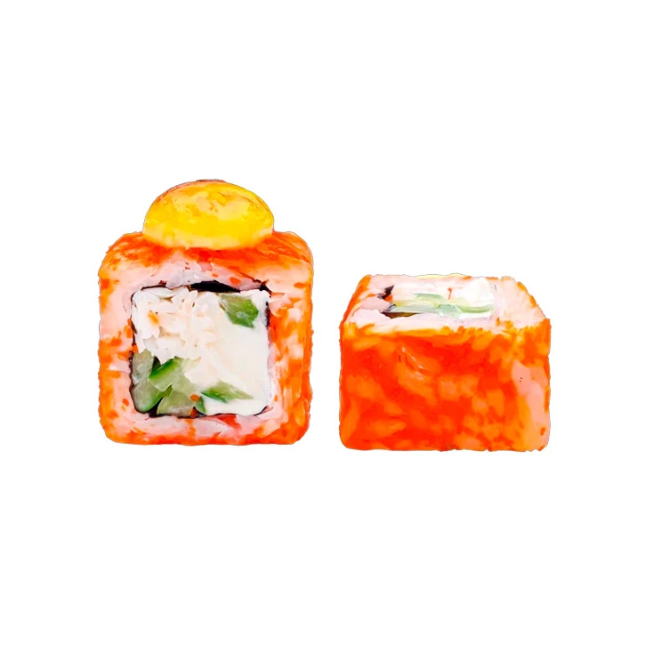 Калифорния с крабом Хот ролл